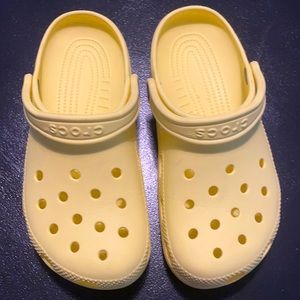 Yellow CROCS size 8